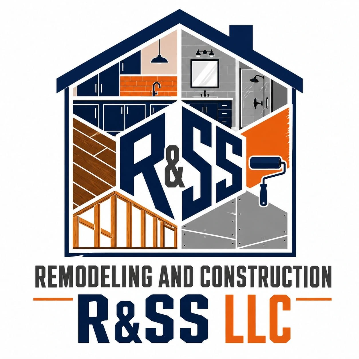 R&SS Remodeling & Construction logo